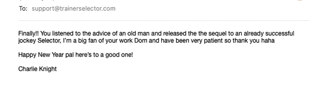 Trainer Selector testimonial desktop 6